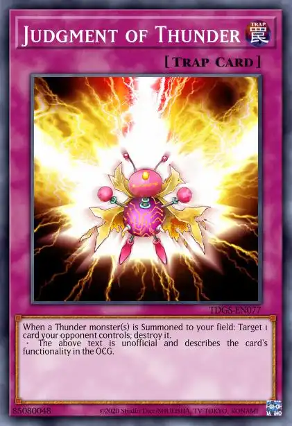 Edison Rulings for Judgment of Thunder